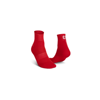 KALAS RIDE ON Z | Cyklo ponožky Nízké | červené | Velikost: 43-45
