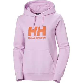 Dámská mikina Dámská Mikina HELLY HANSEN W HH LOGO HOODIE 2.0 34460_052 – Růžová M