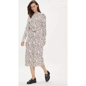 Oblečení a móda Tommy Hilfiger Košilové šaty WW0WW41904 Écru Relaxed Fit 32