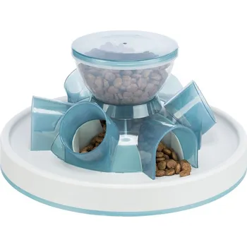 Hračka pro kočku Hračka pro kočky TRIXIE - Cat Activity Tunnel Feeder 28x14cm