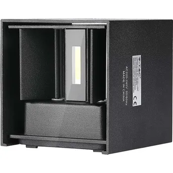 Černé fasádní LED svítidlo hranaté 5W IP65 - Denní bílá - LED Solution - 217087 - 217087