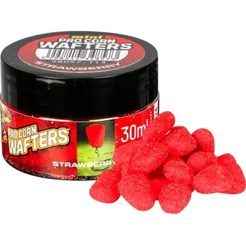Boilies Benzar Mix Pro Corn Wafters Mini 6 mm 30 ml JAHODA