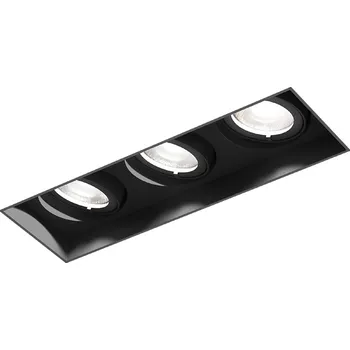 Wever & Ducré Malá bezrámečková bodovka se třemi zdroji Strange Petit 3.0 Barva: Černá, Teplota chromatičnosti: Dim to Warm 2000-3000 Kelvinů, Úhel vyzařování: 31° 163661B9