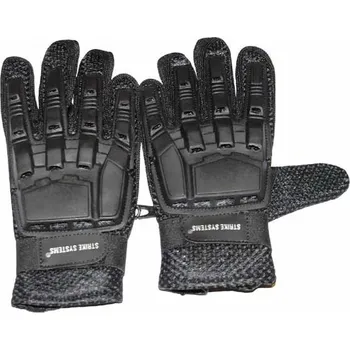 STRIKE SYSTEMS® STRIKE taktické rukavice s chráničem kloubů - Černá - L