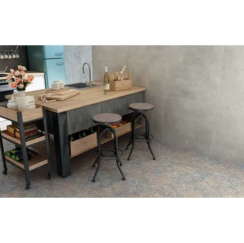 Dlažba Cer-rol Sp.z o.o. Tapis blue 60x60x1 rekt. PEI 4 gres dekor mraz.