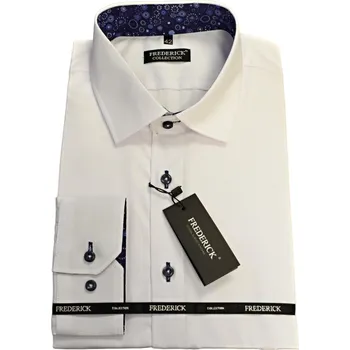 Pánská košile Pánská košile s dlouhým rukávem - střih REGULAR - vzor F425 - 47