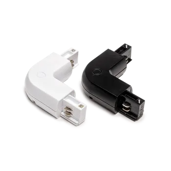 Bodové svítidlo L spojka pro 3F lištu - Černá - LED Solution - 3528 - 3528