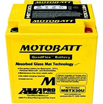 Motobaterie Motobaterie Motobatt MBTX30U, 12V, 32Ah, 390A (12N24-3A, YB30L-B)