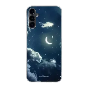 Pouzdro na mobilní telefon Silikonové pouzdro Mobiwear na mobil Samsung Galaxy A14 LTE / 5G - B026F Noční obloha - VÝPRODEJ (Silikonový kryt, obal, pouzdro Mobiwear na mobilní telefon Samsung Galaxy A14 LTE / 5G - B026F Noční obloha)