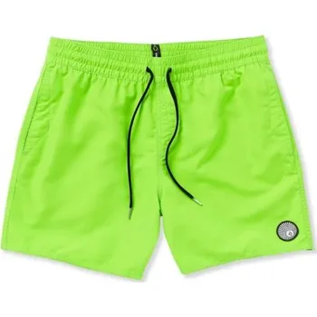 Pánské plavky Plavky Volcom Lido Solid Trunk 16 Electric Green M