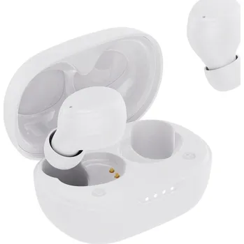 Sluchátka Carneo S4 mini/BT/Bezdrát/Bílá