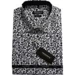 Pánská košile s krátkým rukávem - střih SLIM - vzor F362 - 40