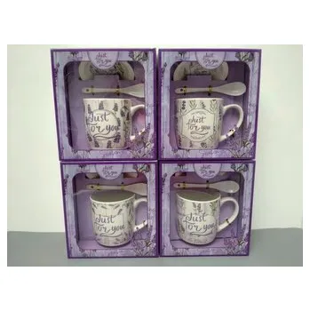 Hrnek levandule JUST FOR YOU