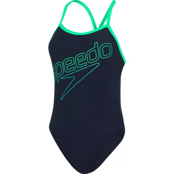 Dámské plavky Dámské Jednodílné plavky SPEEDO HYPERBOOM TRNBCK AF 8-12311H136 – Modrá 38