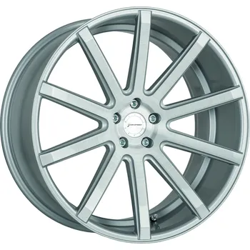 Alu kolo Corspeed DEVILLE Stříbrná broušená 9,5×22" 5×112 ET 35