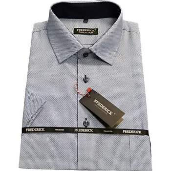 Pánská košile Pánská košile s krátkým rukávem - střih REGULAR - vzor F560 - 40