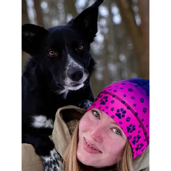 Čepice Sport. čepice lehká D15 růžovočerná