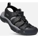 KEEN NEWPORT M black/steel grey US 13 / EU 47,0 / UK 12 / 31 cm; Černá sandály + DÁREK DLE VÝBĚRU!