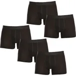 5PACK pánské boxerky Nedeto nadrozměr černé (5NBX001) 6XL Možnost vrácení zboží ZDARMA do 120 dnů!