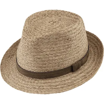 Klobouk Fiebig - Headwear since 1903 Unisex letní klobouk Trilby od Fiebig - Camel Velikost: 55 cm (S)