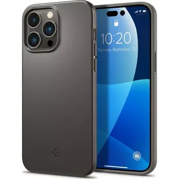 Pouzdro na mobilní telefon Ochranný plastový kryt SPIGEN Thin Fit na mobil Apple iPhone 14 Pro - šedý (OCHRANNÝ PRÉMIOVÝ OBAL A POUZDRO (HARD) SPIGEN Thin Fit NA MOBIL Apple iPhone 14 Pro šedý)