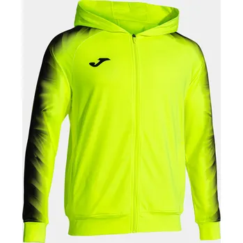 Pánská mikina Sportovní bunda s kapucí Joma Elite XI Velikost: 2XL, Barva: reflex žlutá/černá