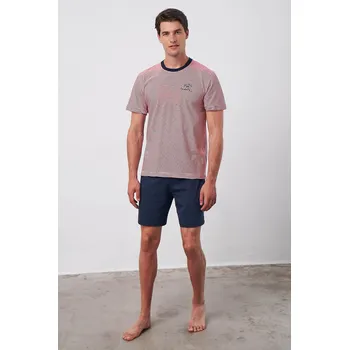 Pánské pyžamo Vamp Pyžamo s krátkými rukávy 20916