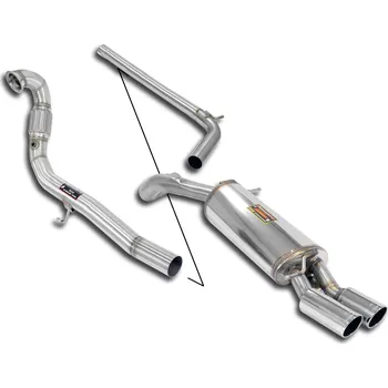 Střední díl výfuku Track Performance pack Supersprint 889780