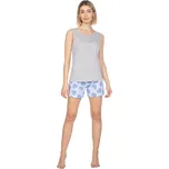 Regina 664 šedé dámské pyžamo Barva: šedá, Velikost: S