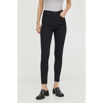 Dámské džíny Džíny Levi's RETRO HIGH SKINNY A5758 černá 99X, vel. 26/32