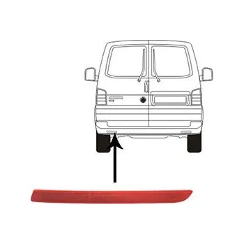 Příslušenství osvětlení automobilu Odrazka VAN WEZEL 5790939