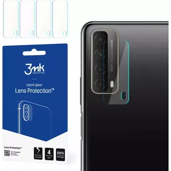 Ochranná fólie 3MK Flexible na čočku fotoaparátu Huawei P Smart 2021 (4ks) (Camera protector Huawei P Smart 2021 lens protection 3MK)