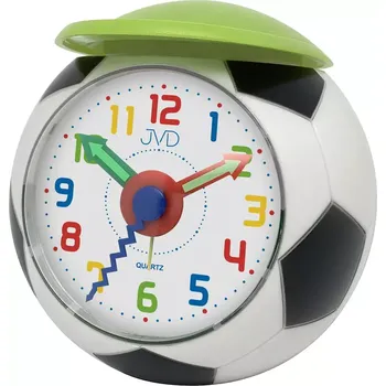 Budík JVD Dětský fotbalový budík JVD quartz SR819.2 - kopací míč