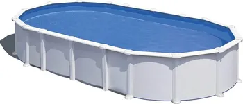 Bazén Planet Pool Classic 3 x 5,35 x 1,2 m bílý/modrý bez filtrace + skimmer