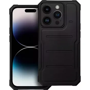 Pouzdro na mobilní telefon Odolné pouzdro Heavy Duty na mobil Apple iPhone 14 Pro Černé (Odolný kryt či obal Heavy Duty na mobil Apple iPhone 14 Pro Černé)
