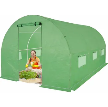 Fóliovník 4iQ Group Zahradní fóliovník 3,5 x 2 m zelený