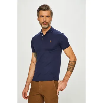 Pánské oblečení Polo tričko Polo Ralph Lauren 710685514003 námořnická modř 59X, vel. L