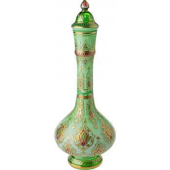 Dóza na potraviny Pohár/dóza, Egermann, Opál + zelená, 49 cm