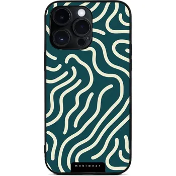 Pouzdro na mobilní telefon Lesklý kryt Mobiwear Glossy - Apple iPhone 14 Pro Max - GA61G Béžové linky (Prémiové lesklé pouzdro, obal, kryt Mobiwear Glossy na mobil Apple iPhone 14 Pro Max - GA61G Béžové linky, materiál Plast + TPU silikon - krytí po všech stranách, neošoupatelný)