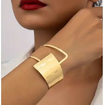 Souprava šperků Geometrický manžetový náramek pro ženy (Náramky a řetízky)