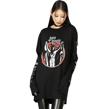 Dámské tričko tričko dámské Twin Temple - Baphomette - KILLSTAR - KSRA009975 - 4XL