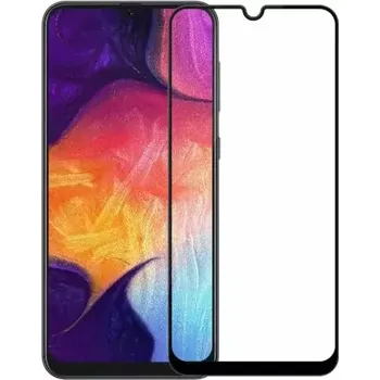 Tvrzené ochranné sklo Aligátor na celý displej Samsung Galaxy A10 černé, full glue (8595181191002) (Tvrzenné ochranné sklo Aligátor pro Samsung Galaxy A10 na celou plochu displeje v černém provedení)
