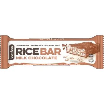 Bombus Rice bar 18g Mléčná čokoláda