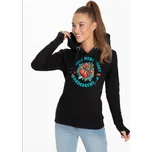 PitBull West Coast Dámská mikina KP Broken Heart - černá - PWC_DMSKBRHER_BLK Velikosti: XS