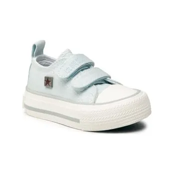 Dámské tenisky Plátěnky Big Star Shoes HH374204 Modrá 17
