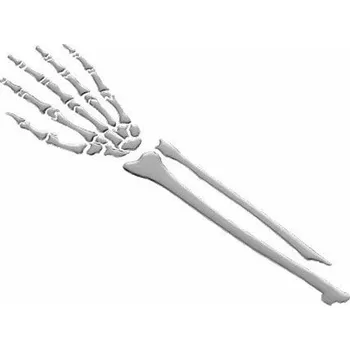 Auto-moto Highway Hawk H51-39974 Emblém 3D Skeleton Arm chrom - Chrom