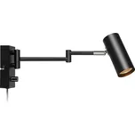 Markslöjd Torino nástěnné svítidlo 1x12 W černá 107539