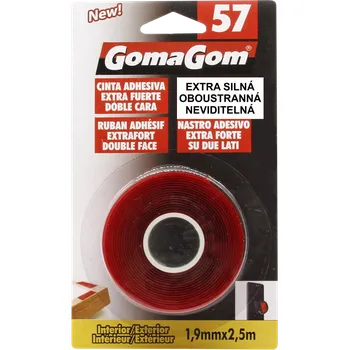 GomaGom lepící páska oboustr. 19 x 2,5 GG (57) 474446