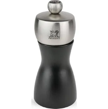 Kuchyňský mlýnek PEUGEOT | Mlýnek na sůl, FIDJI , černý, velikost 12 cm, buk