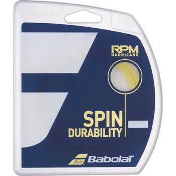 Tenis Tenisový výplet Babolat RPM HURRICANE 12M Barva: Bílá, Průměr: 1,25